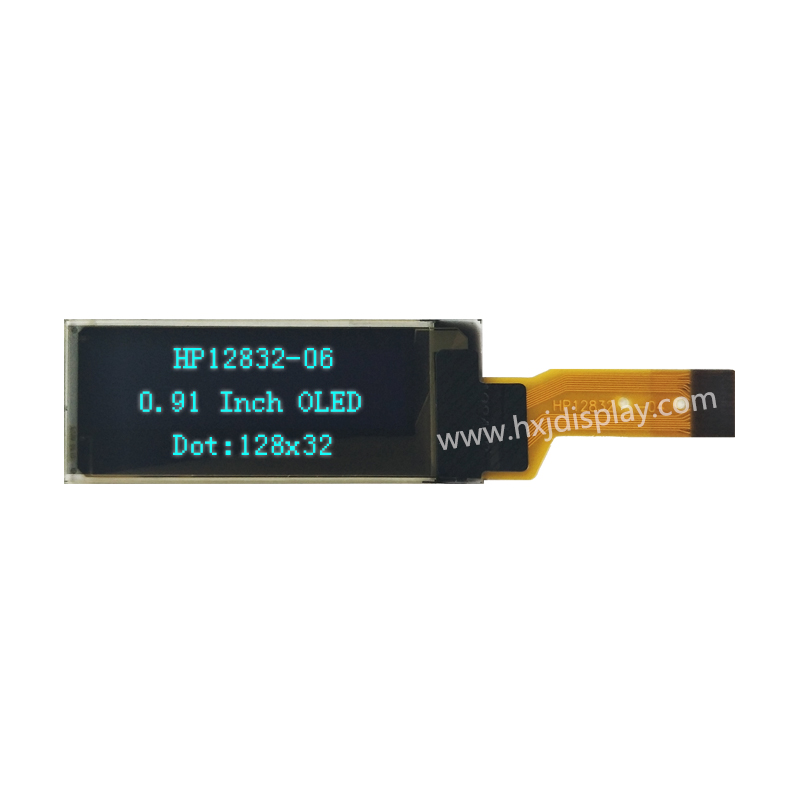 0.91 inch 128×64 Small OLED Display with RoHS Certificate